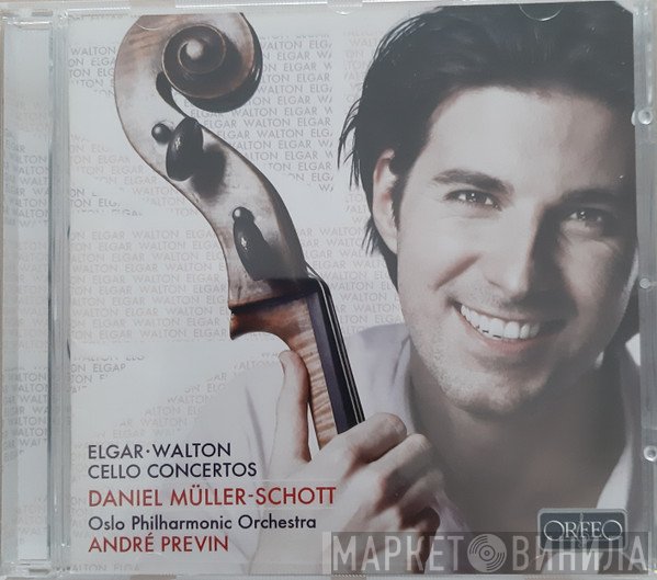 Daniel Müller-Schott, André Previn, Oslo Filharmoniske Orkester, Sir Edward Elgar, Sir William Walton  - Cello Concertos