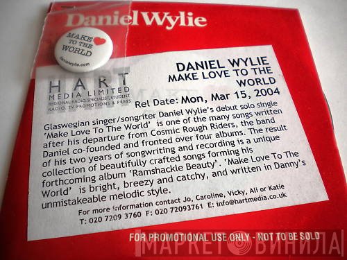 Daniel Wylie - Make Love To The World