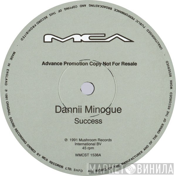 Dannii Minogue - Success