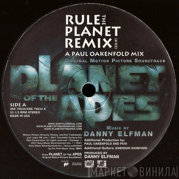 Danny Elfman - Original Motion Picture Soundtrack Planet Of The Apes
