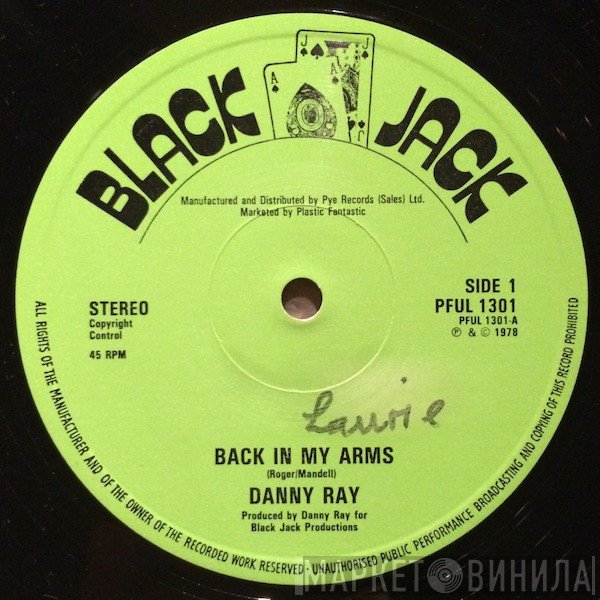 Danny Ray  - Back In My Arms