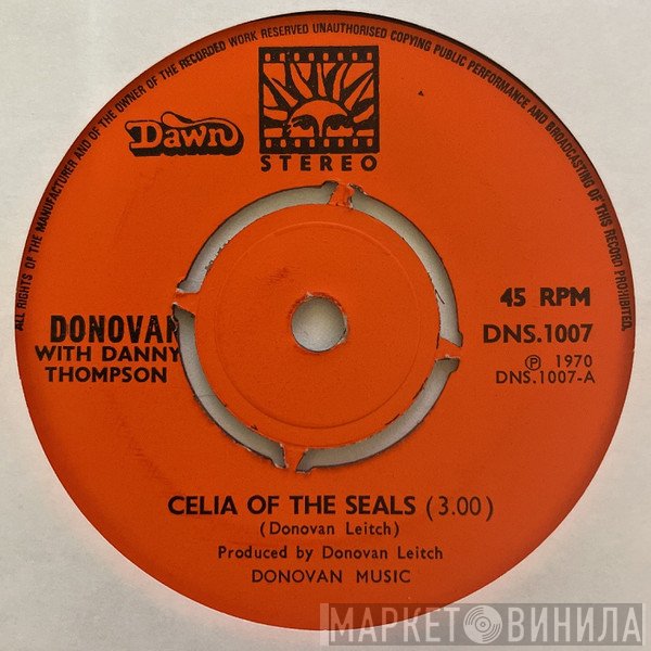 Danny Thompson, Donovan - Celia Of The Seals