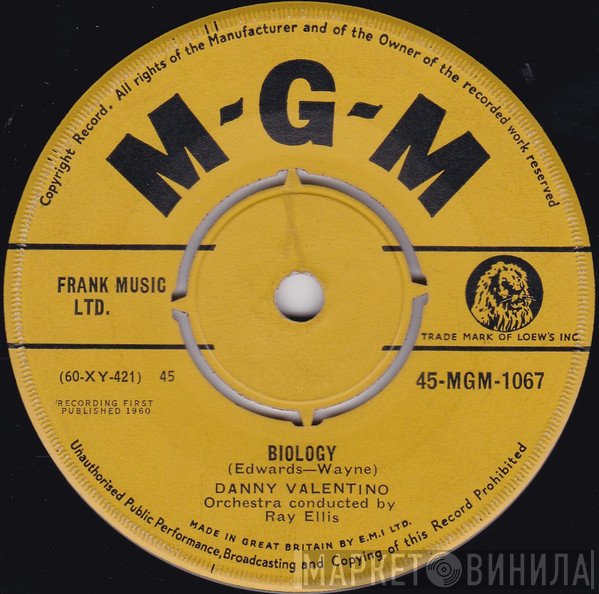 Danny Valentino - Biology / A Million Tears