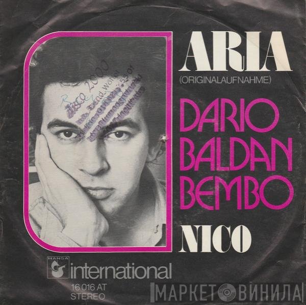 Dario Baldan Bembo  - Aria