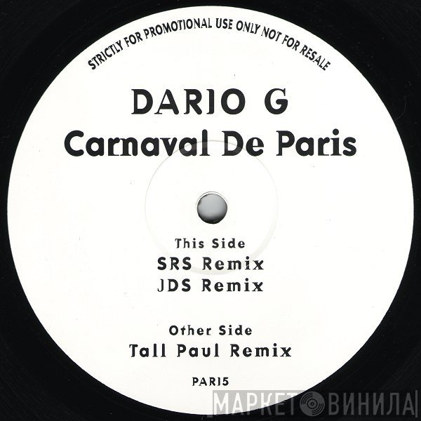 Dario G - Carnaval De Paris