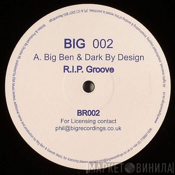 Dark By Design, Ben Fraser - R.I.P. Groove