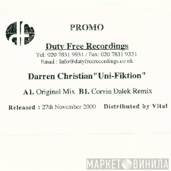 Darren Christian - Uni-Fiktion