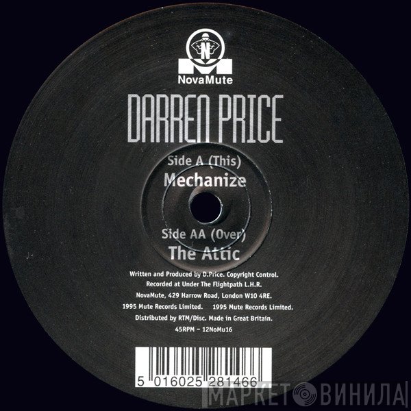 Darren Price - Mechanize / The Attic