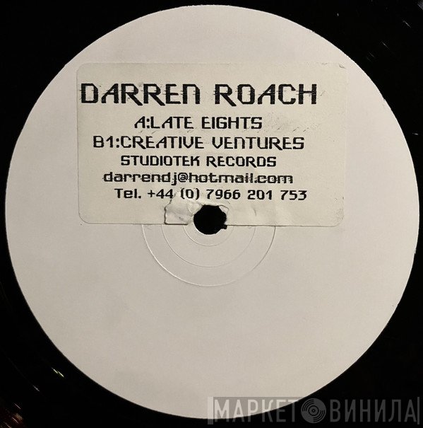 Darren Roach - Late Eights / Creative Ventures