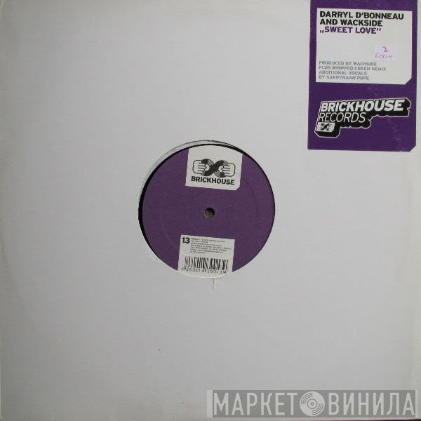 Darryl D'Bonneau & Wackside  - Sweet Love