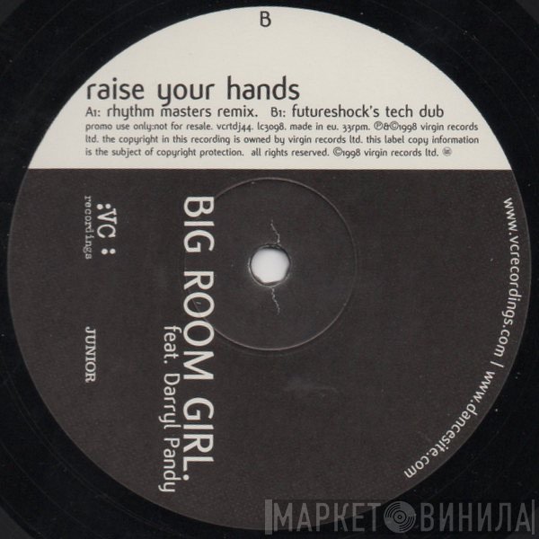 Darryl Pandy, Big Room Girl - Raise Your Hands