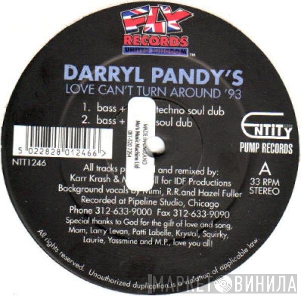 Darryl Pandy - Love Can't Turn Around '93