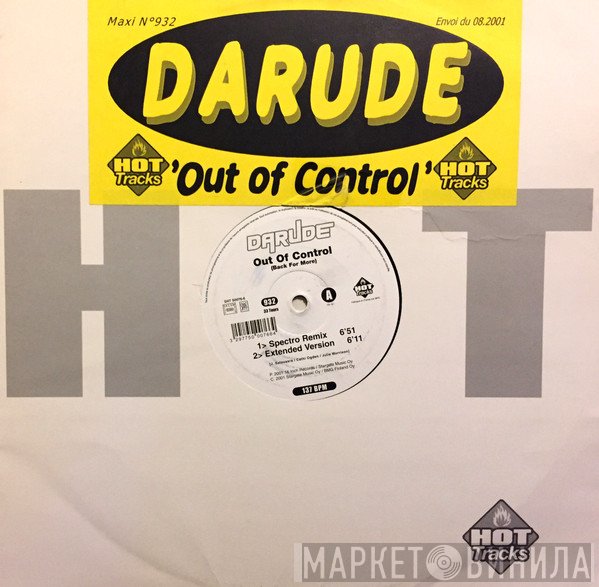 Darude  - Out Of Control (Back For More)