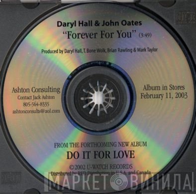 Daryl Hall & John Oates  - Forever For You