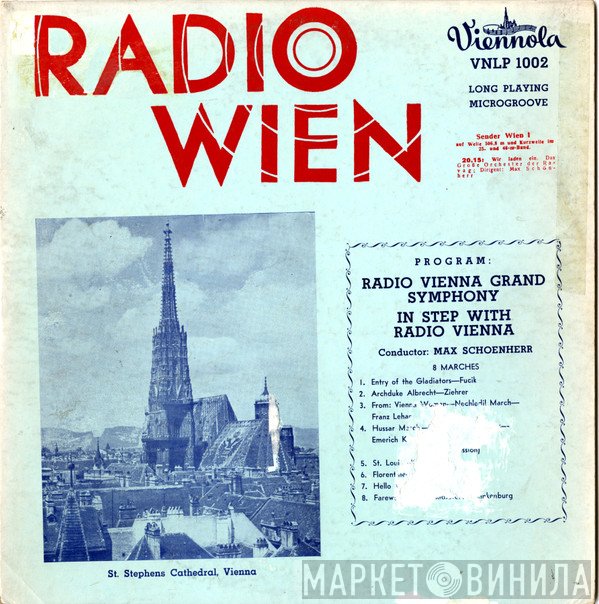 Das Große Wiener Rundfunkorchester, Max Schönherr  - Radio Wien: In Step With Radio Vienna