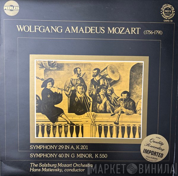 Das Mozarteum Orchester Salzburg, Wolfgang Amadeus Mozart - Symphony 29 In A, K 201,  Symphony 40 In G Minor, K 550
