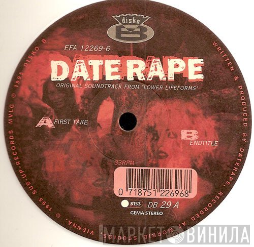 Daterape - Original Soundtrack From "Lower Lifeforms"