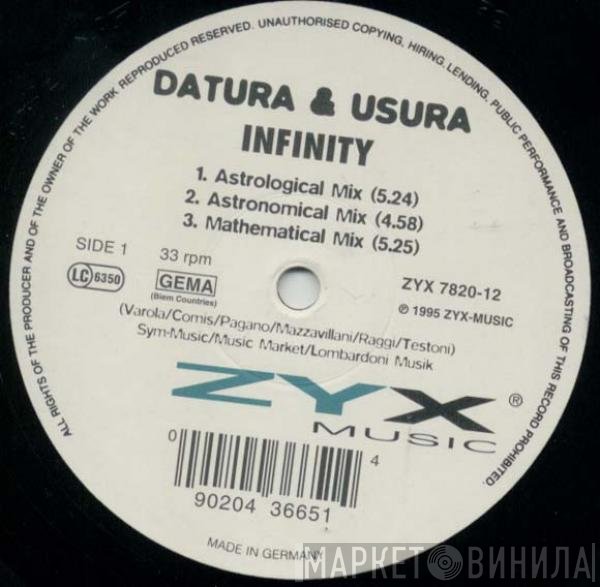 Datura & U.S.U.R.A.  - Infinity