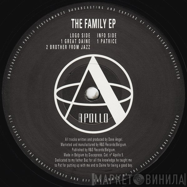 Dave Angel - The Family EP