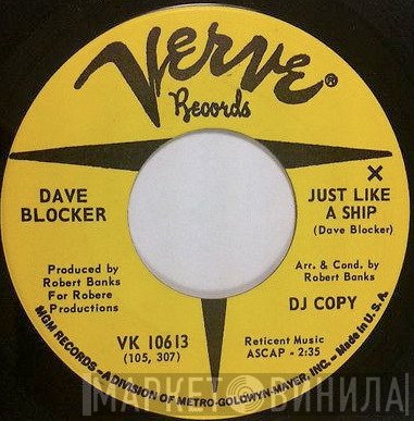 Dave Blocker - Just Like A Ship