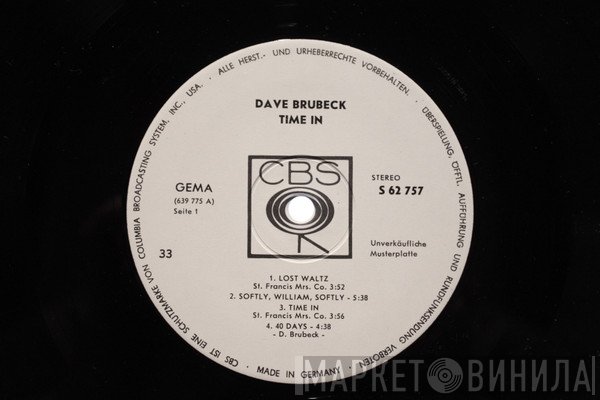 Dave Brubeck  - Time In