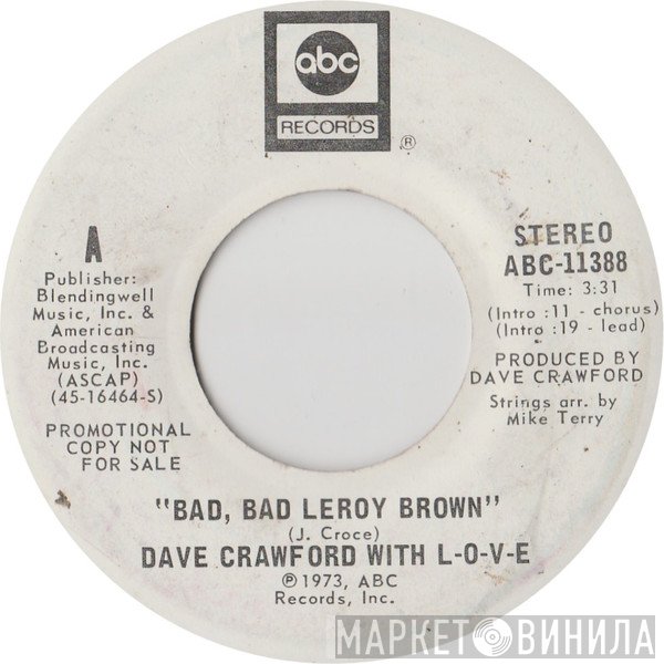 Dave Crawford - Bad, Bad Leroy Brown