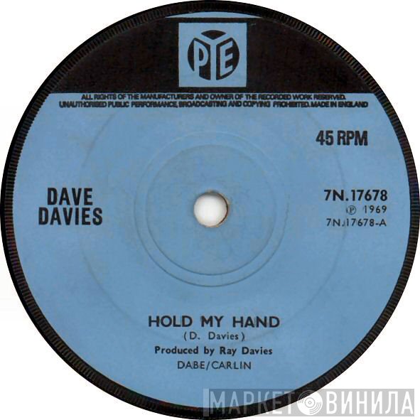 Dave Davies  - Hold My Hand