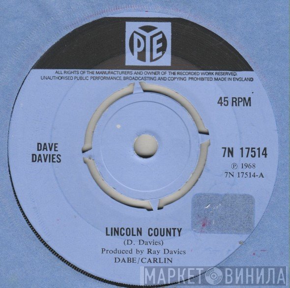 Dave Davies - Lincoln County