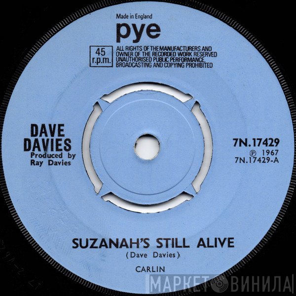 Dave Davies - Suzanah's Still Alive