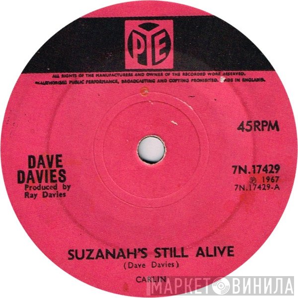 Dave Davies - Suzanah's Still Alive