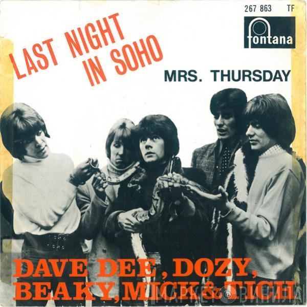 Dave Dee, Dozy, Beaky, Mick & Tich  - Last Night In Soho