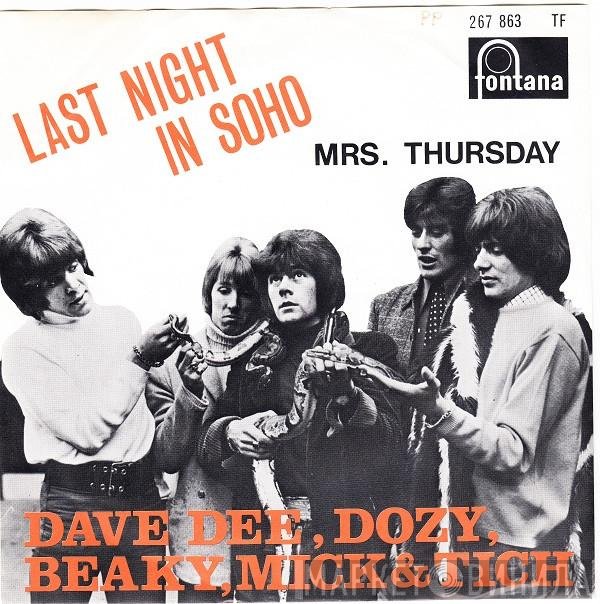 Dave Dee, Dozy, Beaky, Mick & Tich  - Last Night In Soho