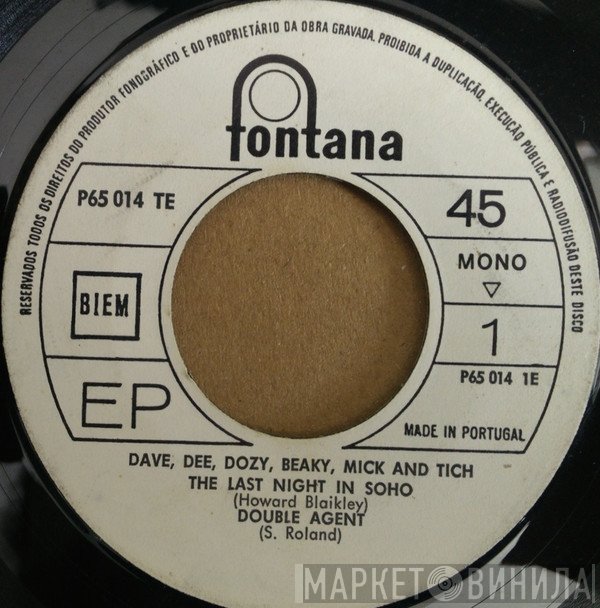 Dave Dee, Dozy, Beaky, Mick & Tich  - Last Night In Soho