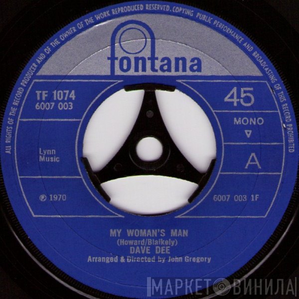 Dave Dee  - My Woman's Man