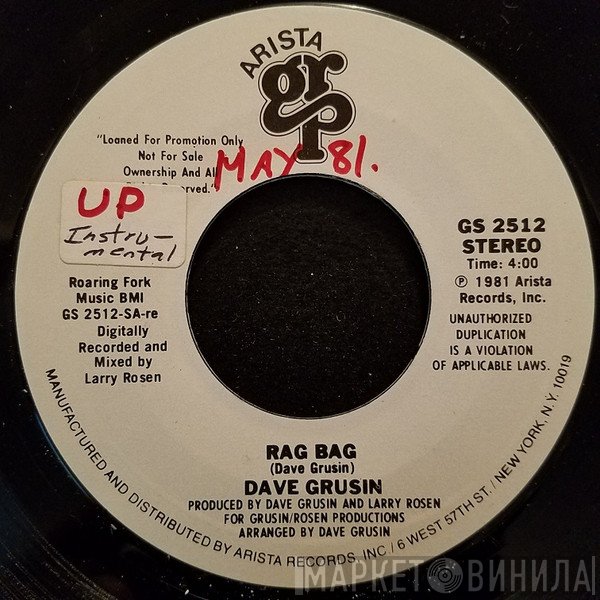 Dave Grusin  - Rag Bag