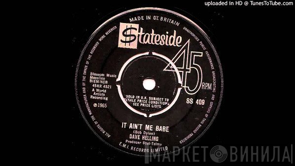 Dave Helling - It Ain't Me