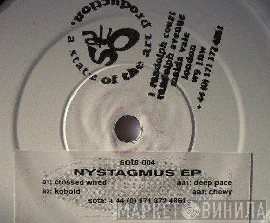 Dave Jarvis, R. Adams, T. Whitmarsh - Nystagmus EP
