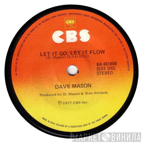 Dave Mason  - Let It Go, Let It Flow