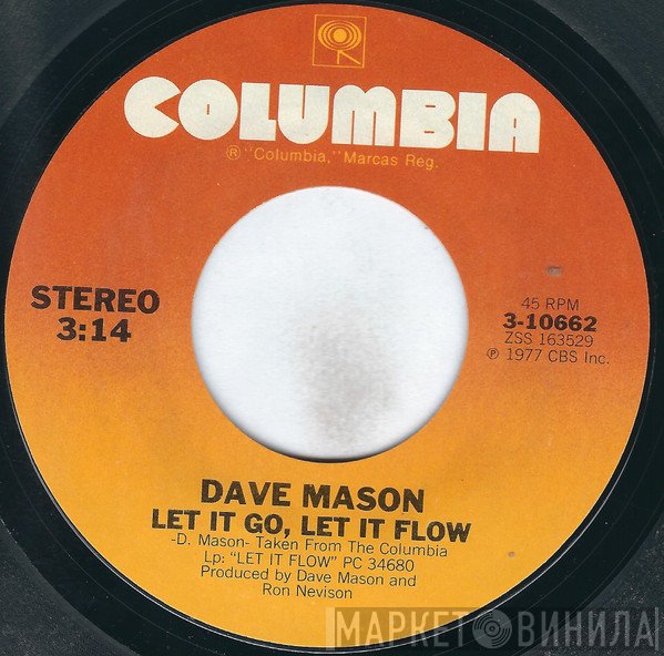 Dave Mason  - Let It Go, Let It Flow