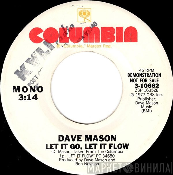 Dave Mason  - Let It Go, Let It Flow