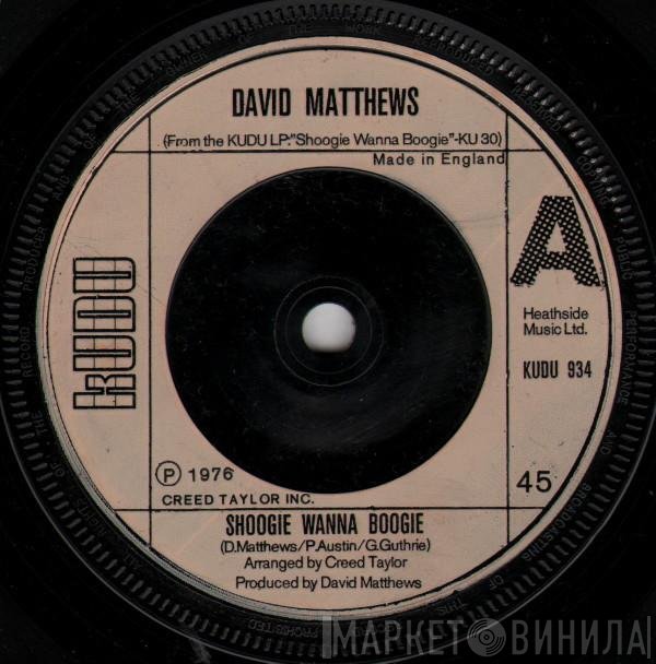Dave Matthews  - Shoogie Wanna Boogie