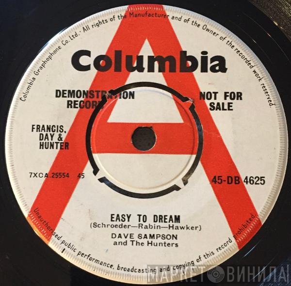 Dave Sampson And The Hunters  - Easy To Dream