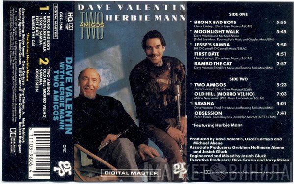 Dave Valentin With Herbie Mann  - Two Amigos