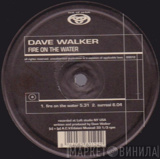 Dave Walker - Fire On The Water