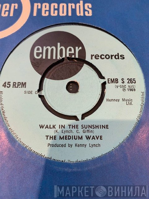 Davey Payne , The Medium Wave - A Walk In The Sunshine