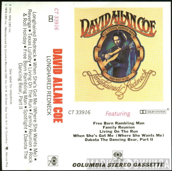 David Allan Coe  - Longhaired Redneck