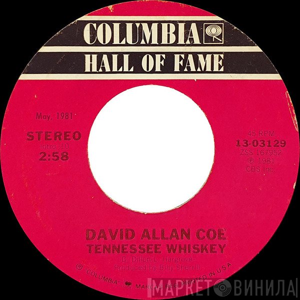 David Allan Coe  - Tennessee Whiskey