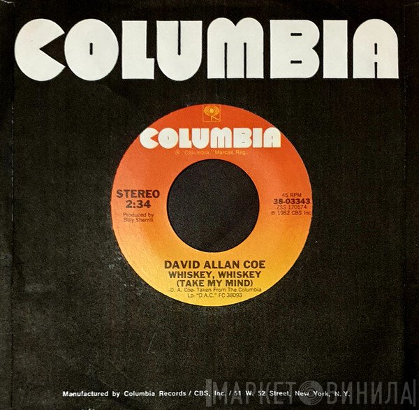 David Allan Coe - Whiskey, Whiskey (Take My Mind)