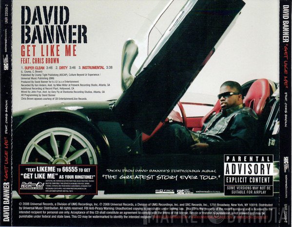 David Banner Feat. Chris Brown   - Get Like Me