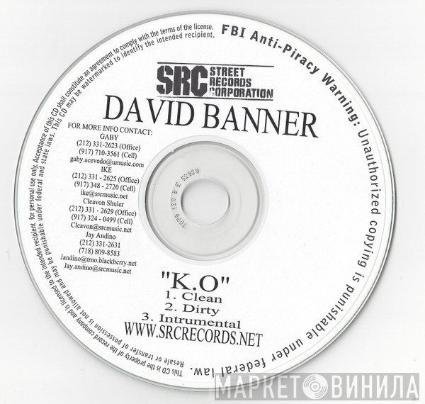 David Banner  - K.O.